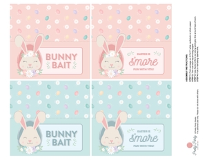 Easter Treat Bag Toppers design preview