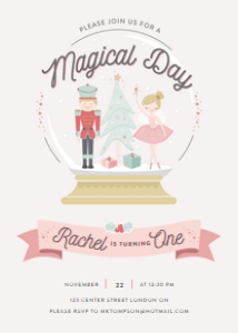 Sugar Plum Fairy Invite: Sugar Plum Fairy Invite