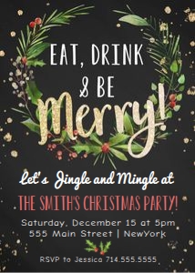 Holiday Party Invite: Holiday Party Invite