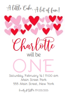 Valentines Day Invite 1 design preview