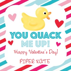 You Quack me up: Lucky Duck Valentine