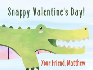 Aligator Valentine: Aligator Valentine