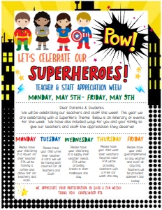 SuperHero Flyer design preview