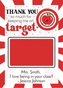 Target Gift Card Holder design preview