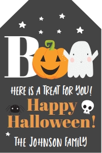Halloween Tag Dark Gray: Halloween Tag Dark Gray