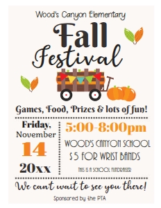 Fall Festival Flyer design preview