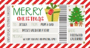 Christmas Voucher Certificate: Christmas Voucher Certificate