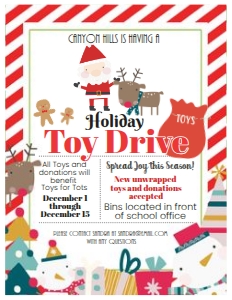 Toy Drive Flyer design preview