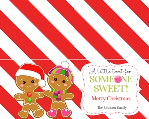 Holiday Cookie Topper design preview