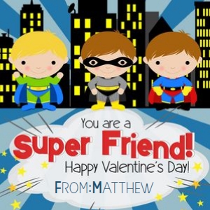 Valentine Super Hero 2 design preview