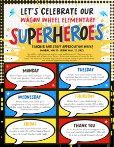 SuperHero Flyer 3 design preview