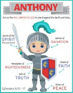 Armor of God Artwork design preview