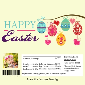 Easter Candy Bar Wrapper5: Easter Candy Bar Wrapper5