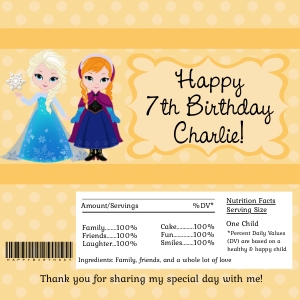Princess 2 Candy Wrapper design preview