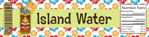 Luau Water Wrapper design preview