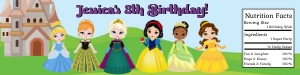 Princess Water Wrapper2 design preview