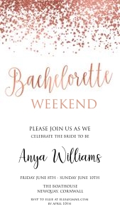RGC - Bachelorette Weekend Mobile design preview