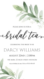 GLG - Bridal Tea Mobile design preview