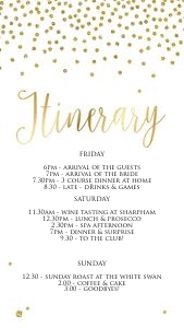 GC1 - Itinerary Mobile design preview