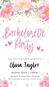 BG1 - Bachelorette Party Mobile Invite: BG1 - Bachelorette Party Mobile