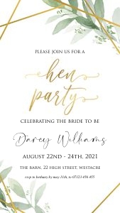 GG1 - Hen Party Mobile design preview