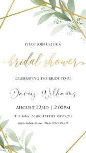 GG1 - Bridal Shower Mobile design preview