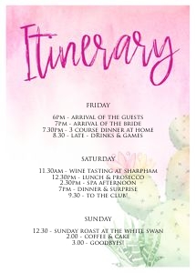 CF1 - Itinerary design preview