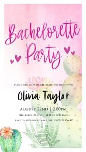 CF1 - Bachelorette Party Mobile design preview