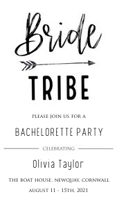 BT1 - Bachelorette Mobile Black design preview