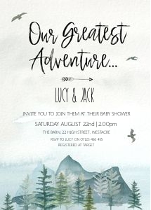 A1 - Our Greatest Adventure Awaits 5X7 design preview