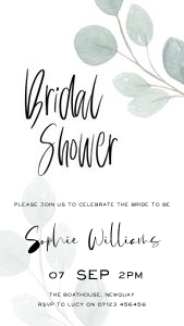 EV1 - Bridal Shower Mobile design preview