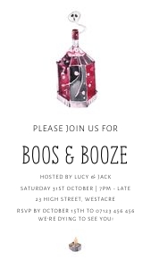 HW - Boos and Booze Mobile design preview