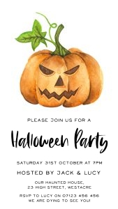 HW - Orange PK Halloween Mobile design preview