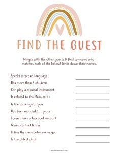 BR1 - Find The Guest design preview
