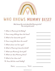 BR1 - Who Knows Mummy Best UK & US design preview