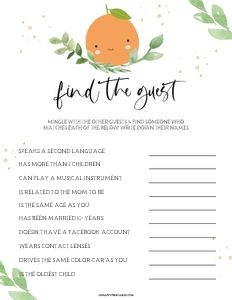 LC1 - Find The Guest design preview