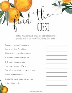 CO1 - Find The Guest design preview