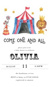 CR1 - WC Baby Shower Invite Mobile design preview