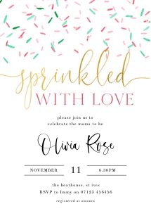 SK1 - Showered With Love 5X7 design preview