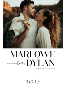 MD - Save The Date design preview