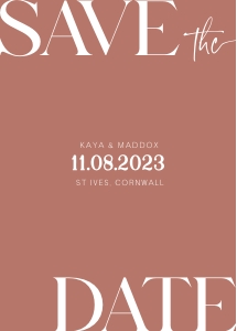 KM - Save The Date design preview
