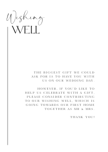 CA - Wishing Well design preview