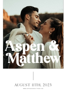 AM - Wedding Invitation Suite design preview