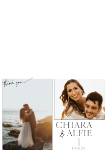 CA - Thank You Card design preview