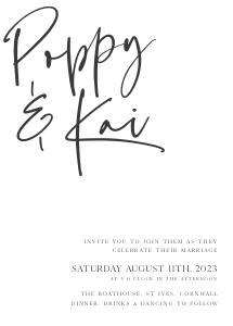 PK - Wedding Invitation Suite design preview