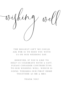 AL - Wishing Well design preview