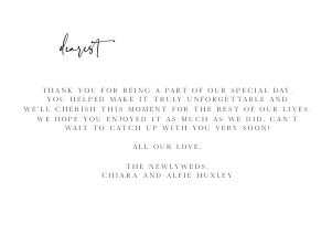 AL - Thank You Card design preview