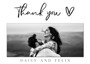 DF - Thank You Card design preview