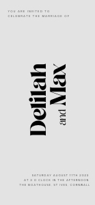 DM - Invitation Mobile Suite design preview