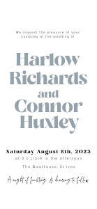 HC - Wedding Invitation Suite Mobile design preview